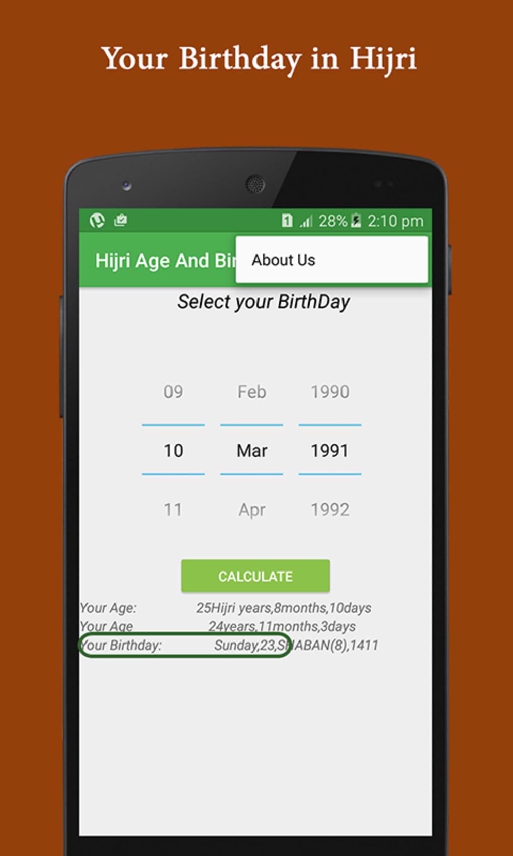 Birthday Calendar App For Android Download technoever